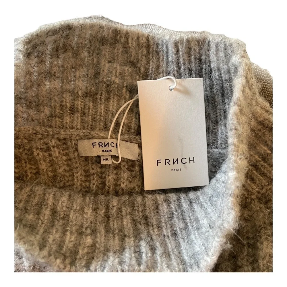 FRNCH Paris Neola Mock Neck Sweater NWT